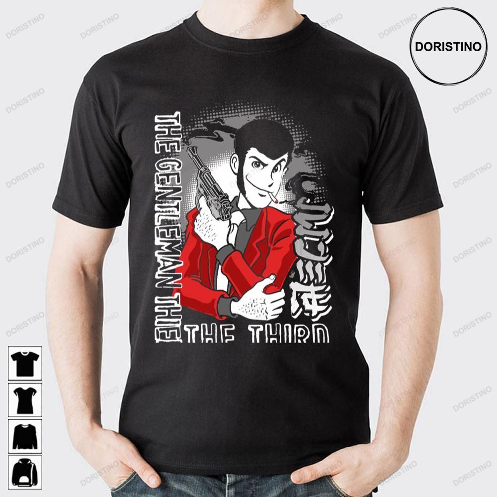 The Gentleman Lupin The Third Limited Edition T-shirts