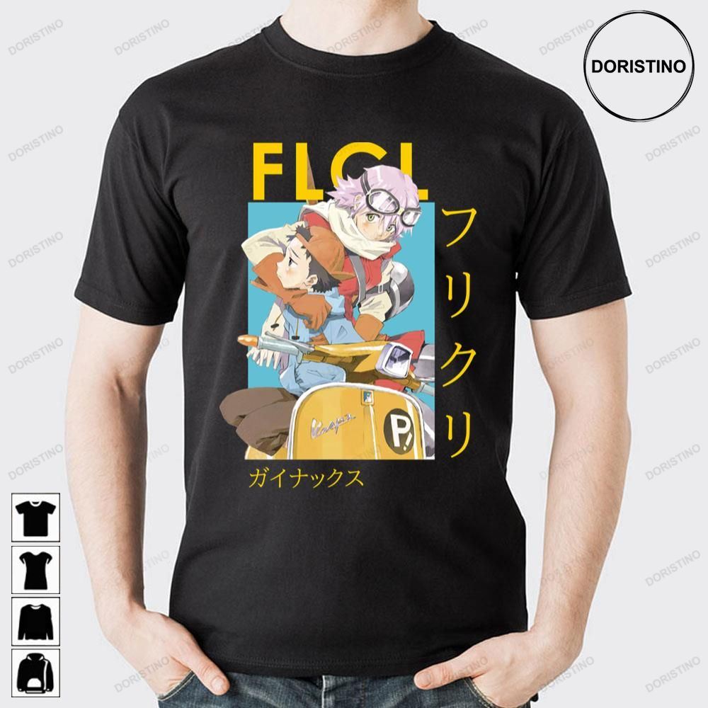 Fooly Cooly Flcl Haruko Naota Card Anime Awesome Shirts