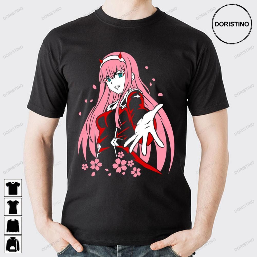 Give Me Your Hand Zero Two Darling In The Franxx Awesome Shirts