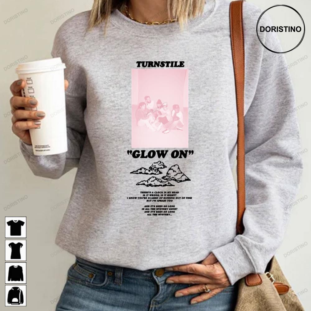 Glow On Turnstile Limited Edition T-shirts