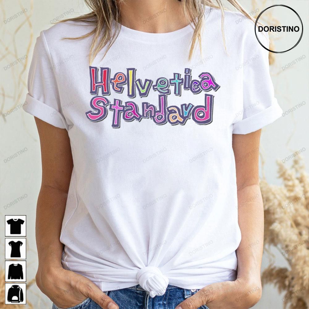Helvetica Standard Nichijou Limited Edition T-shirts
