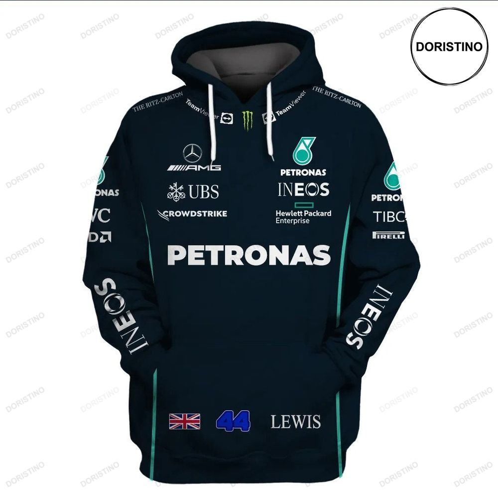 44 Lewis Petronas Racing Team Amg Petronas Team Limited Edition 3d Hoodie