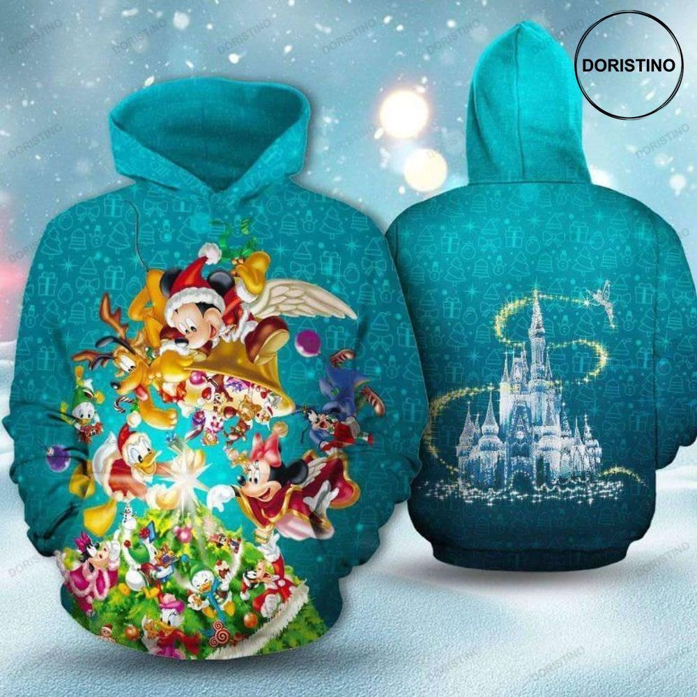 And Friends Christmas Tree Limited Edition 3d Hoodie