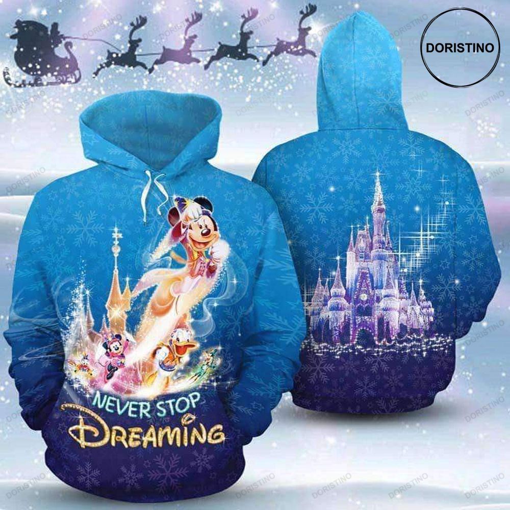 And Friends Never Stop Dreaming All Over Print Hoodie
