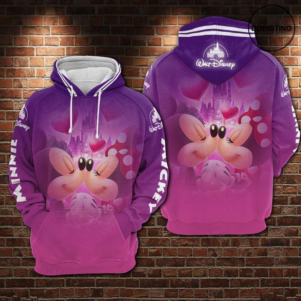And Minnie Love 1 Limited Edition 3d Hoodie
