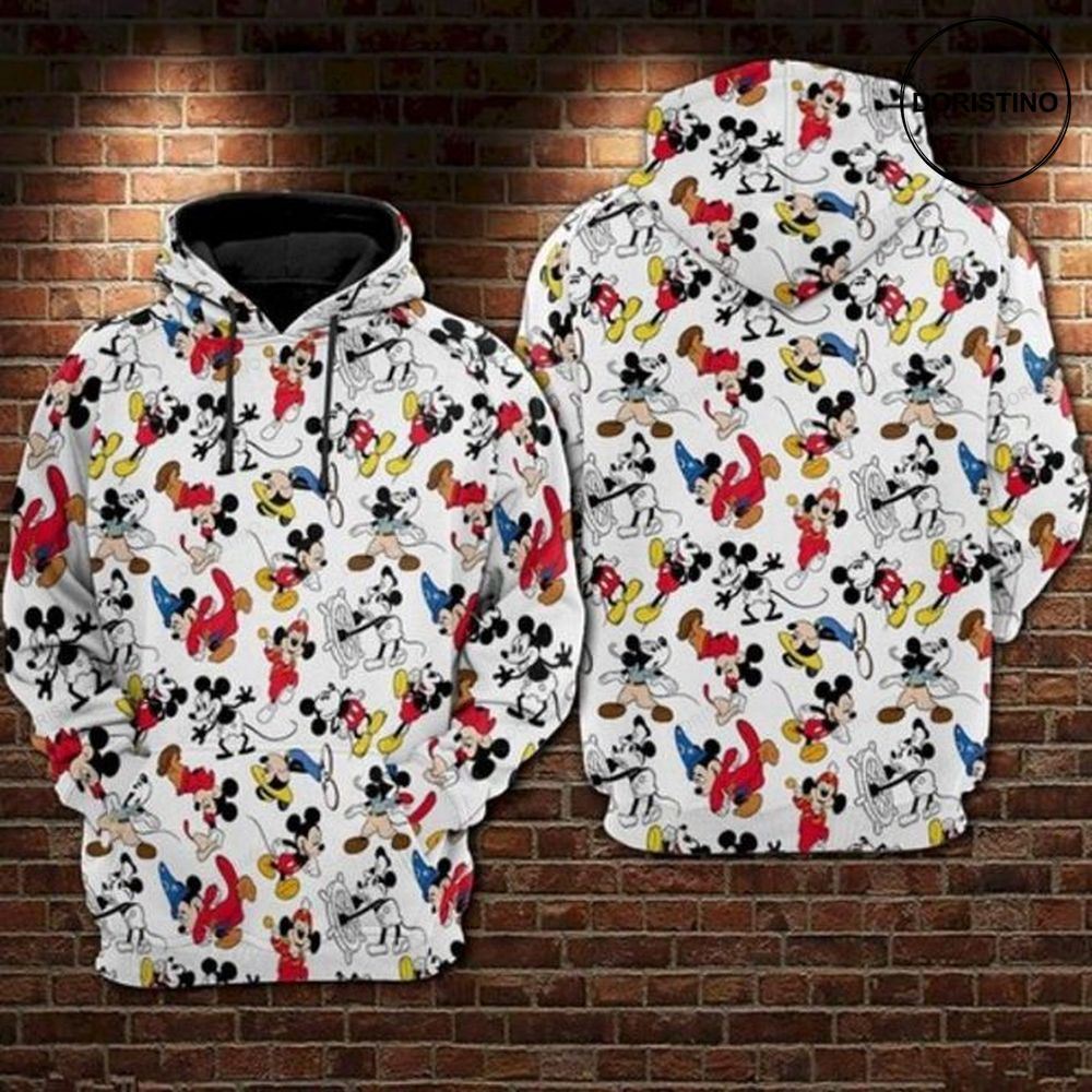 And Minnie Mouse Awesome 3D Hoodie