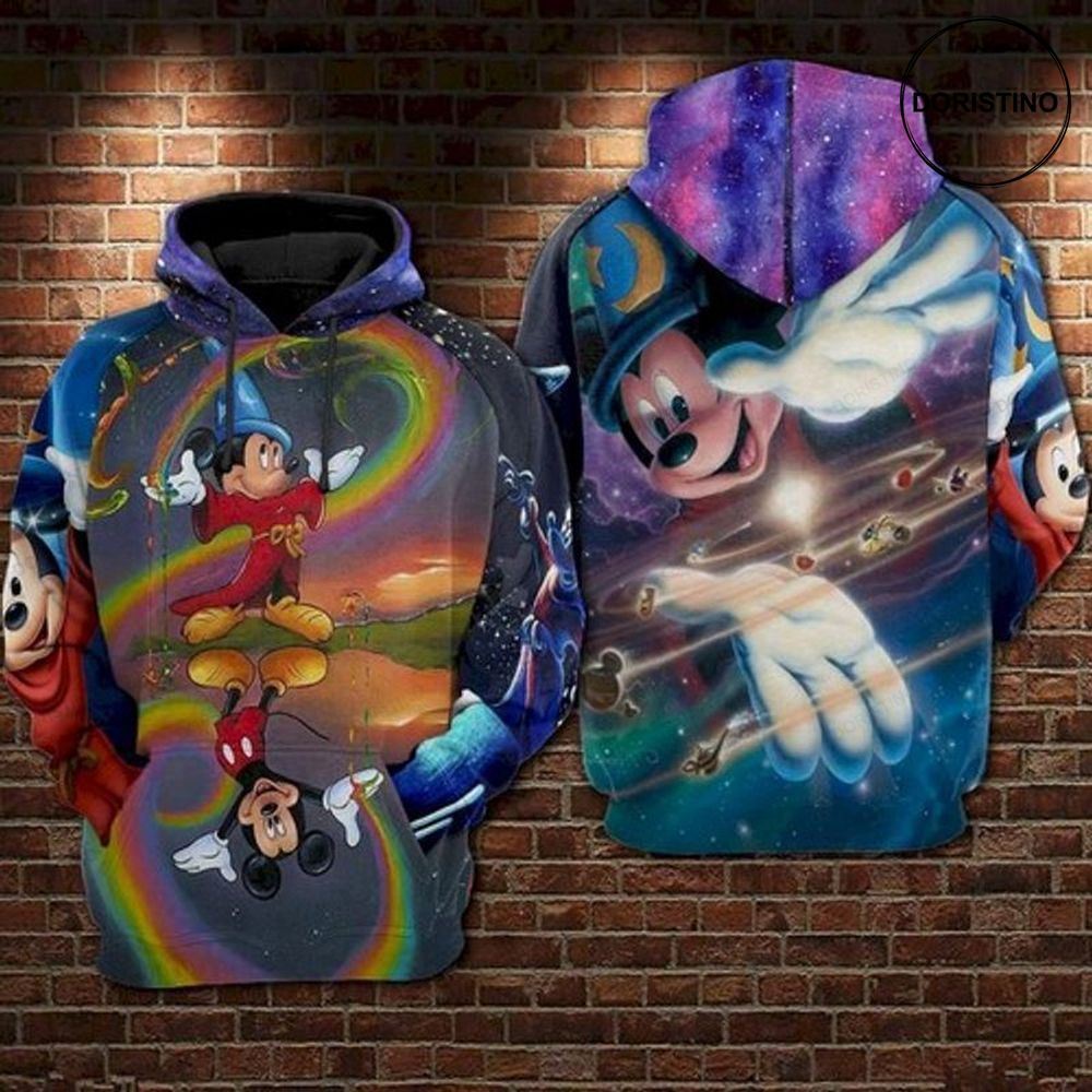 And Minnie Universe Miracle World Limited Edition 3d Hoodie