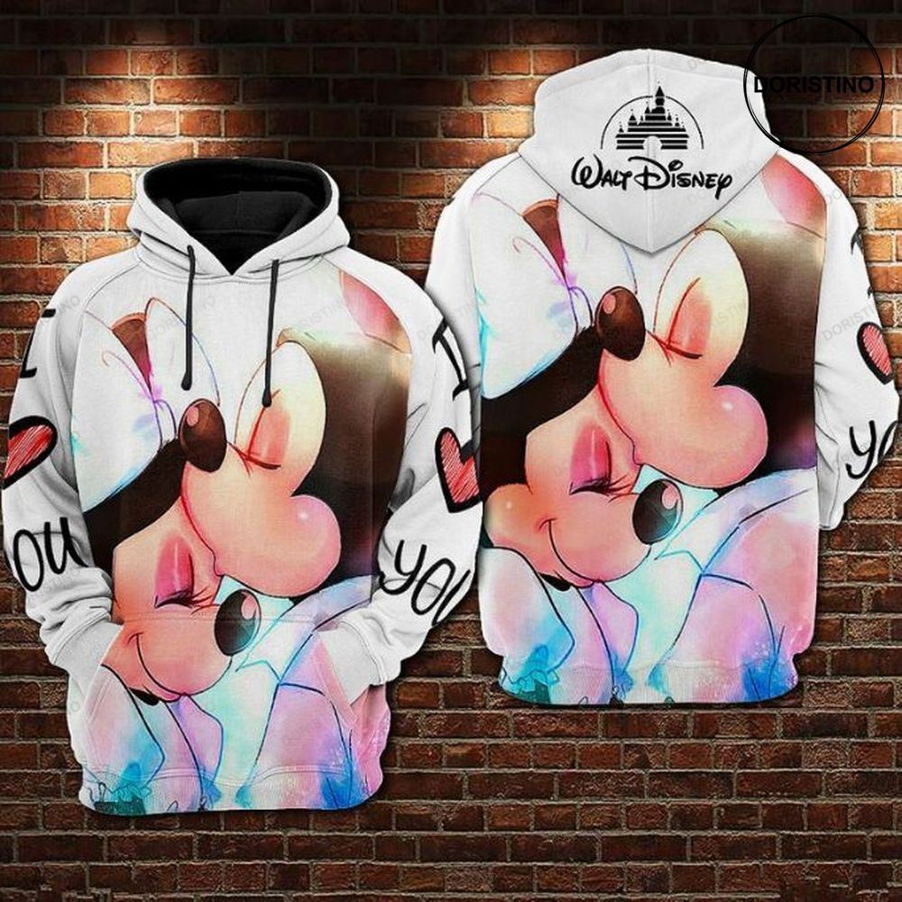 And Minnie V2 All Over Print Hoodie