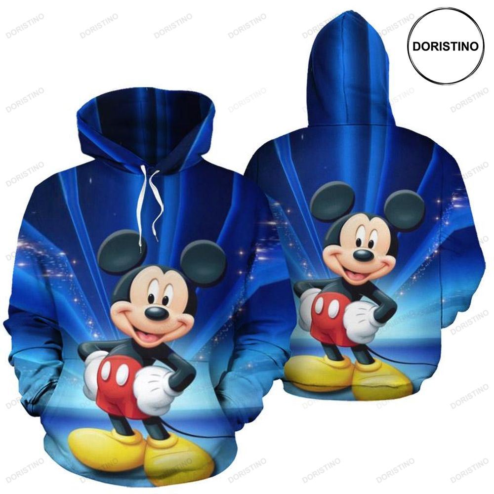 Blue Awesome 3D Hoodie