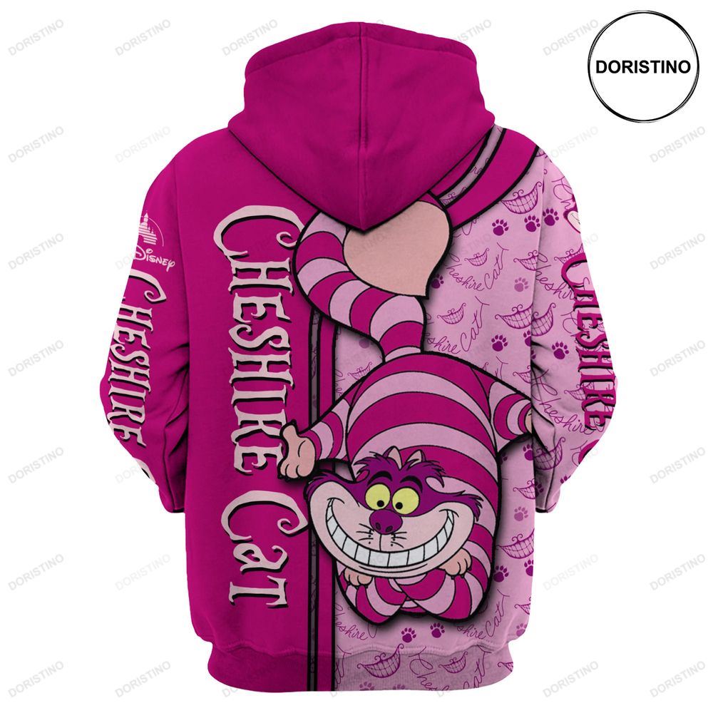 Cheshire Cat Cartoon Graphic Limited Edition 3d Hoodie