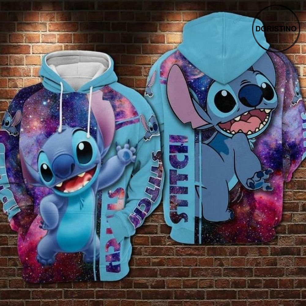 Lilo And Stitch Cute Ii Awesome 3D Hoodie