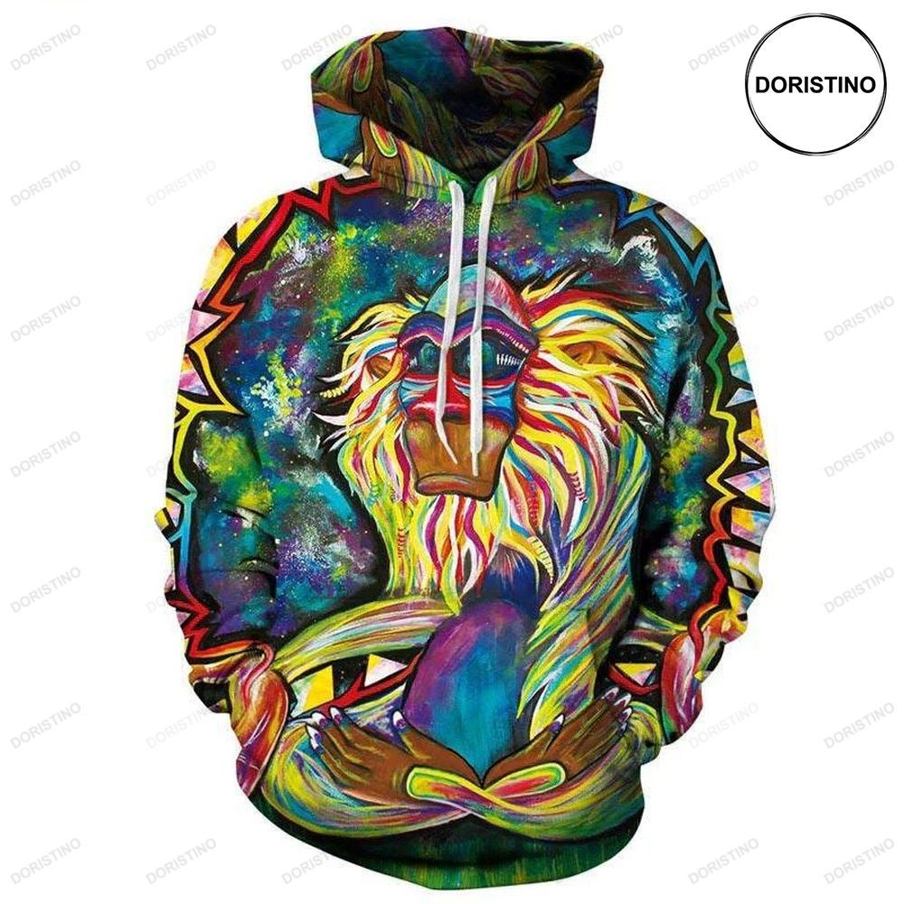 Lion King Movie Wizard Clown Oil Ing Monkey Gift Awesome 3D Hoodie