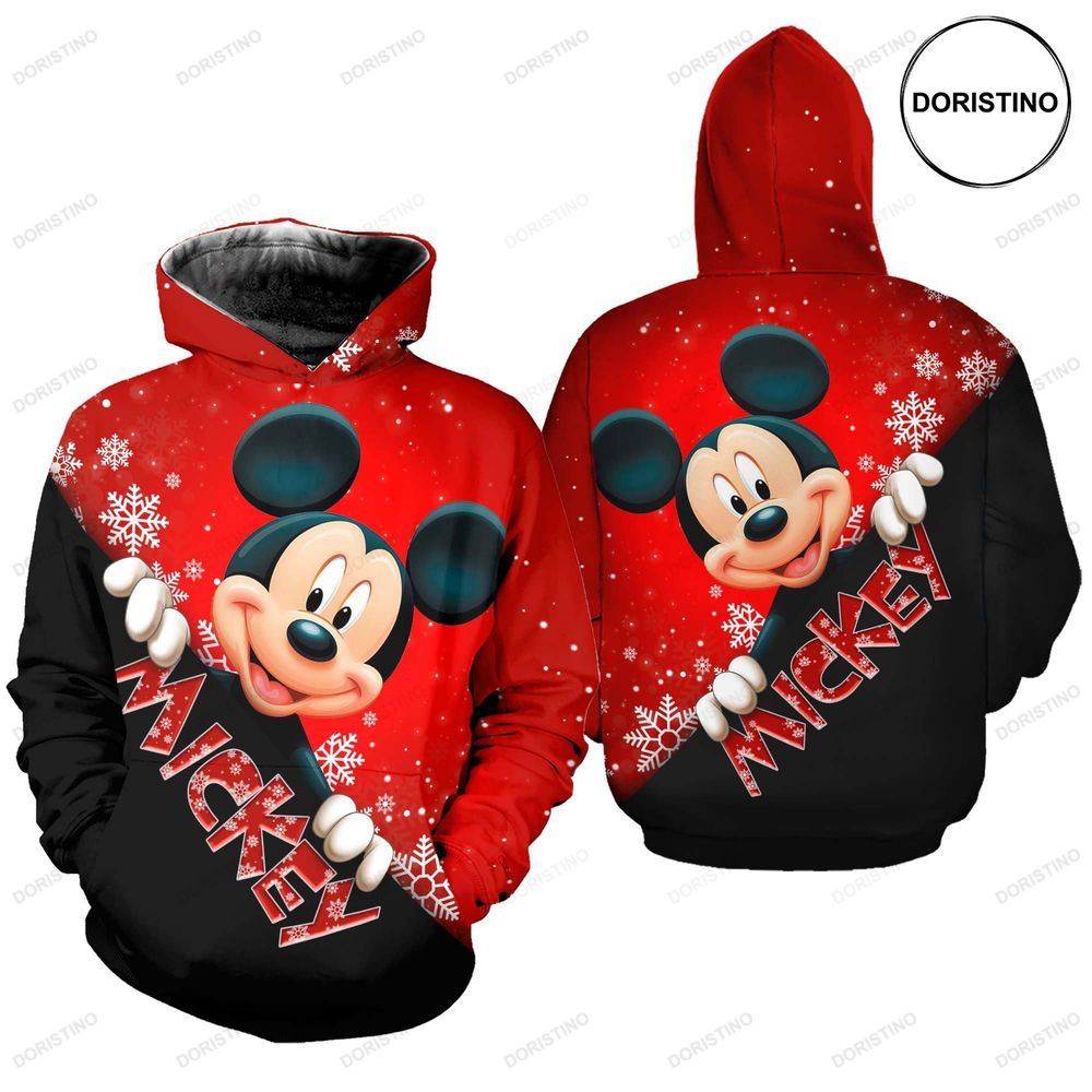 Mouse Christmas Awesome 3D Hoodie