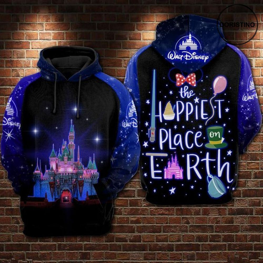 The Happiest Place On Earth Limited Edition 3d Hoodie