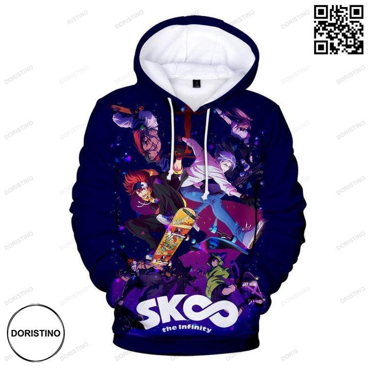 2022 Hot Anime Sk8 The Infinity All Over Print Hoodie