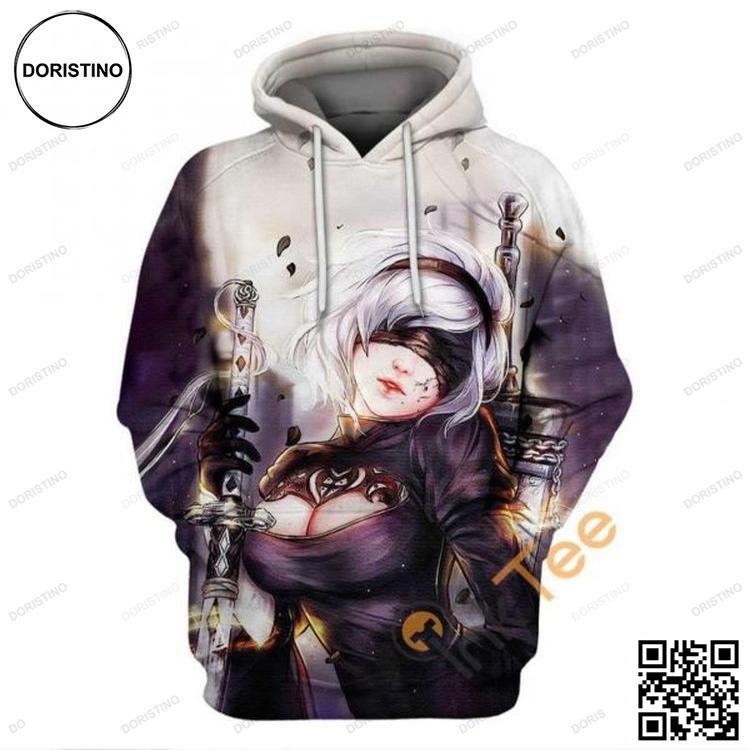 2b Blindfold Amazon All Over Print Hoodie