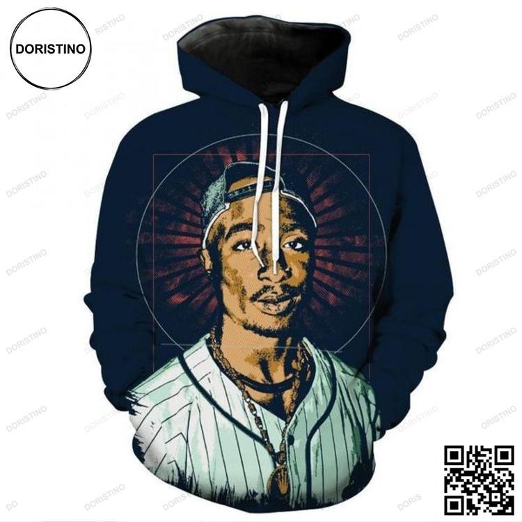 2pac Hip Hop Rap Tupac Shakur All Over Print Hoodie