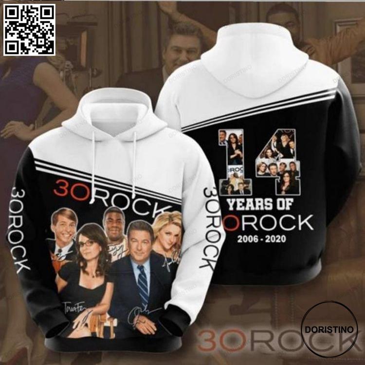 30 Rock Anniversary 3d Pullover Limited Edition 3D Hoodie