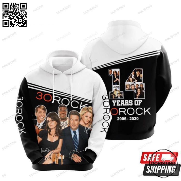 30 Rock Movie Character Anniversary 14 Years 2020 Awesome 3D Hoodie