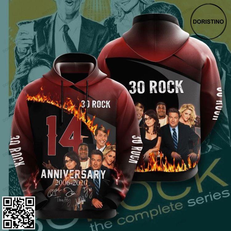 30 Rock No14 Custom Limited Edition 3D Hoodie