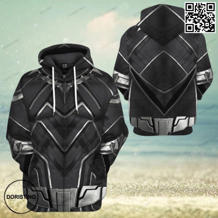 3d Black Panther Costume Custom Apparel Awesome 3D Hoodie
