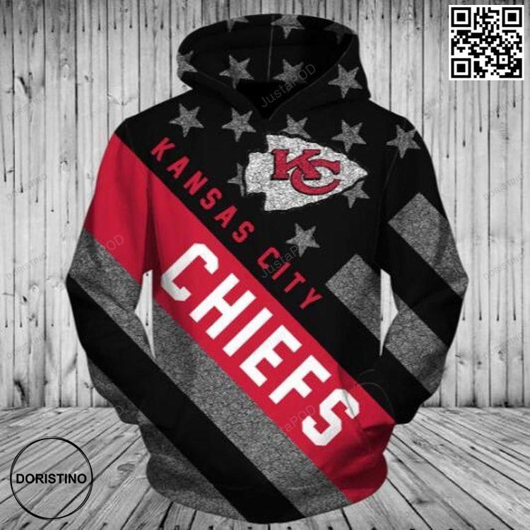 3d Graphic Printed In Chiefs Logo Limited Edition 3D Hoodie