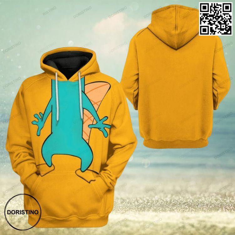 3d Perry The Platypus Custom Apparel Limited Edition 3D Hoodie