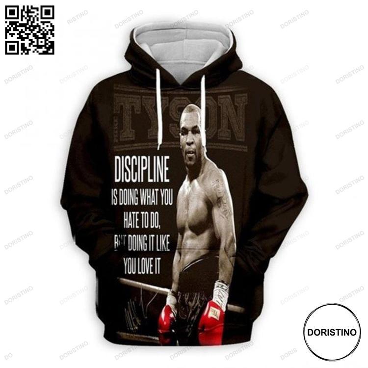 3d Printing Boxing Champion Mike Tyson Limited Edition 3D Hoodie