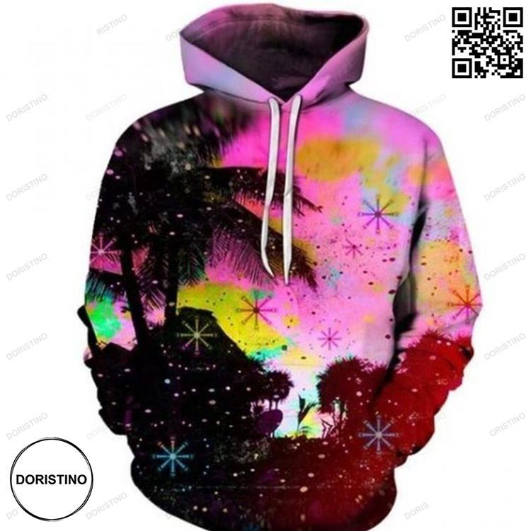 3d Pullover Hut Village Limited Edition 3D Hoodie