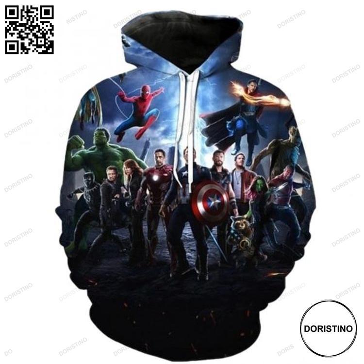 3d Pullover The Avengers Awesome 3D Hoodie