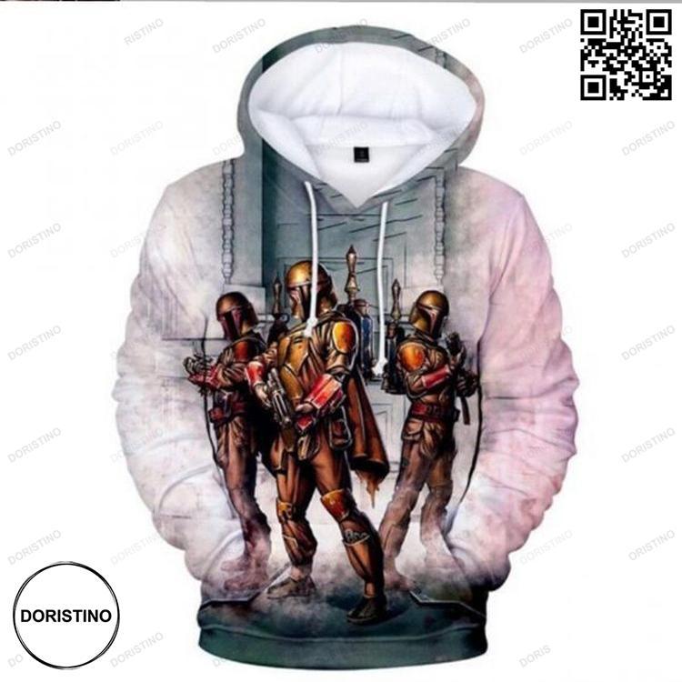3d Pullover The Mandalorian Star Wars Awesome 3D Hoodie