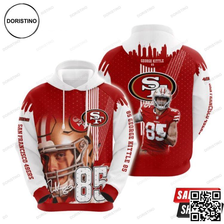 49ers George Kittle Awesome 3D Hoodie