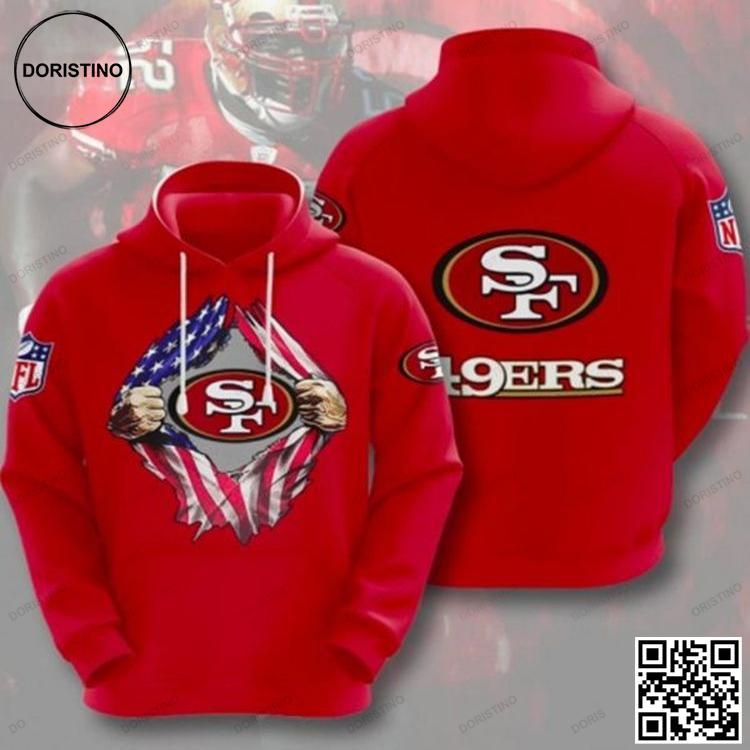 49ers Sf Red Limited Edition 3D Hoodie