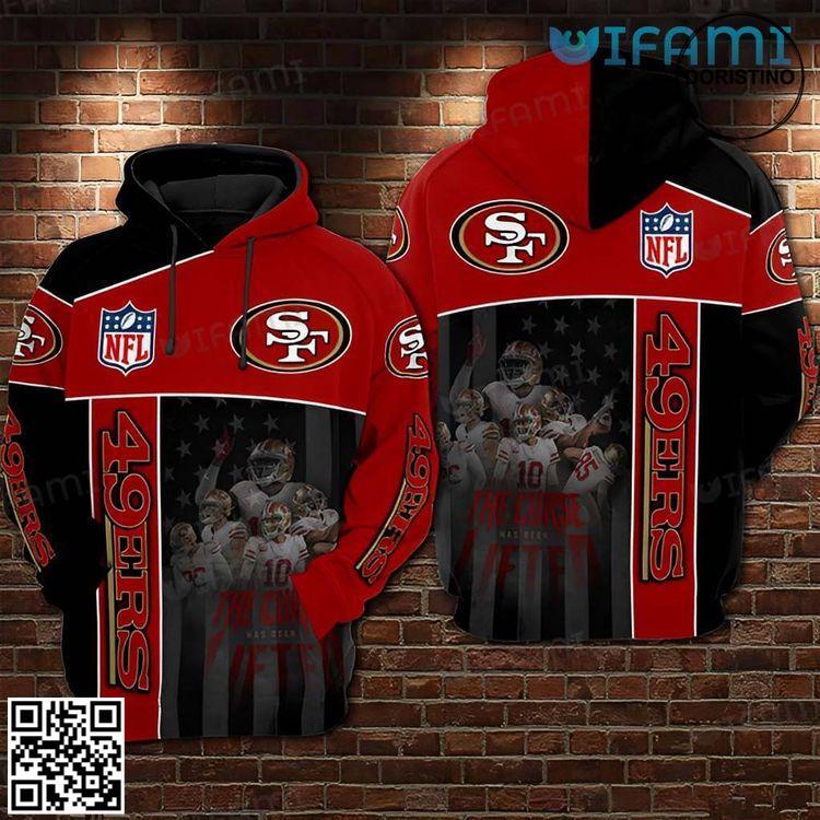 49ers The Curse Has Been Lifted San Francisco 49ers Gift Limited Edition 3D Hoodie