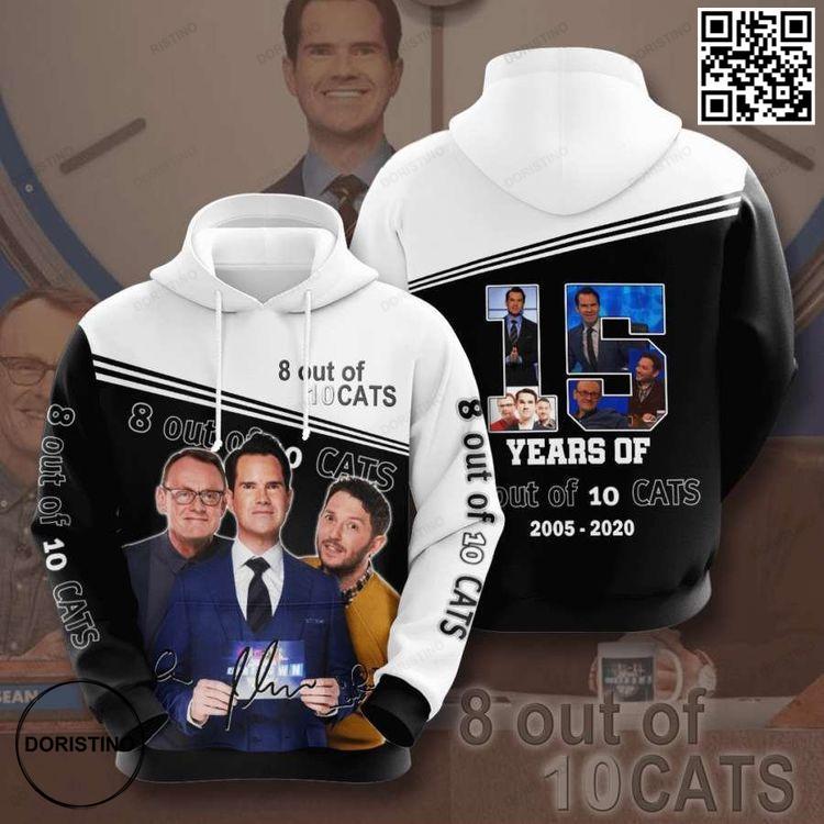 8 Out Of 10 Cats No15 Custom Awesome 3D Hoodie