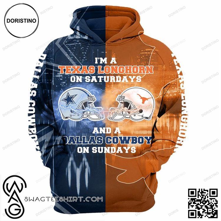 A Ohio State Buckeyes On Saturdays And A Cleveland Browns On Sundays Nfl All Over Print Hoodie