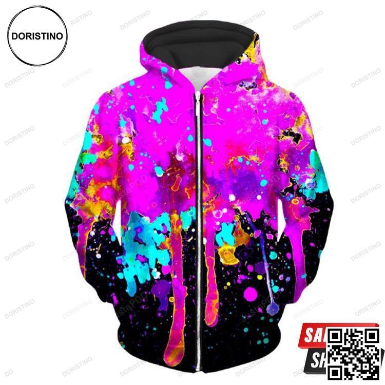 Abstract 2 Up Awesome 3D Hoodie