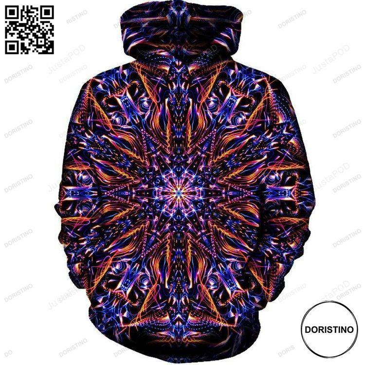 Abstract Design 3d Ed Awesome 3D Hoodie