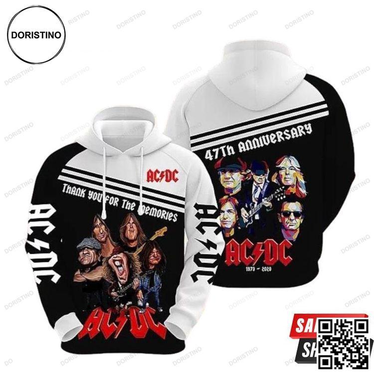 Ac Dc Classic Rock Band Awesome 3D Hoodie
