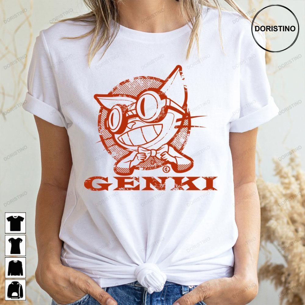 Just Genki Red Saints Row Awesome Shirts