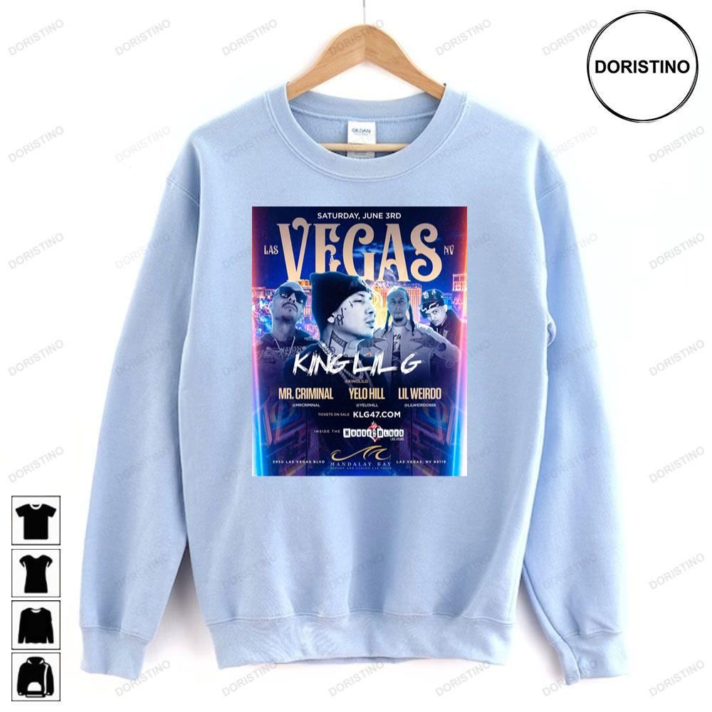 King Lil G Las Vegas 2023 Limited Edition T-shirts