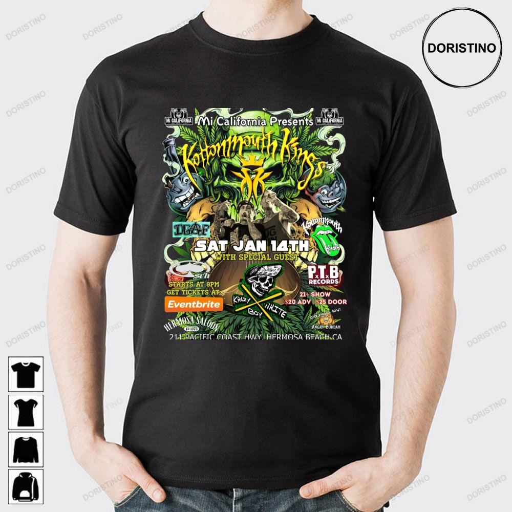 Kottonmouth Kings Jan 2023 Limited Edition T-shirts