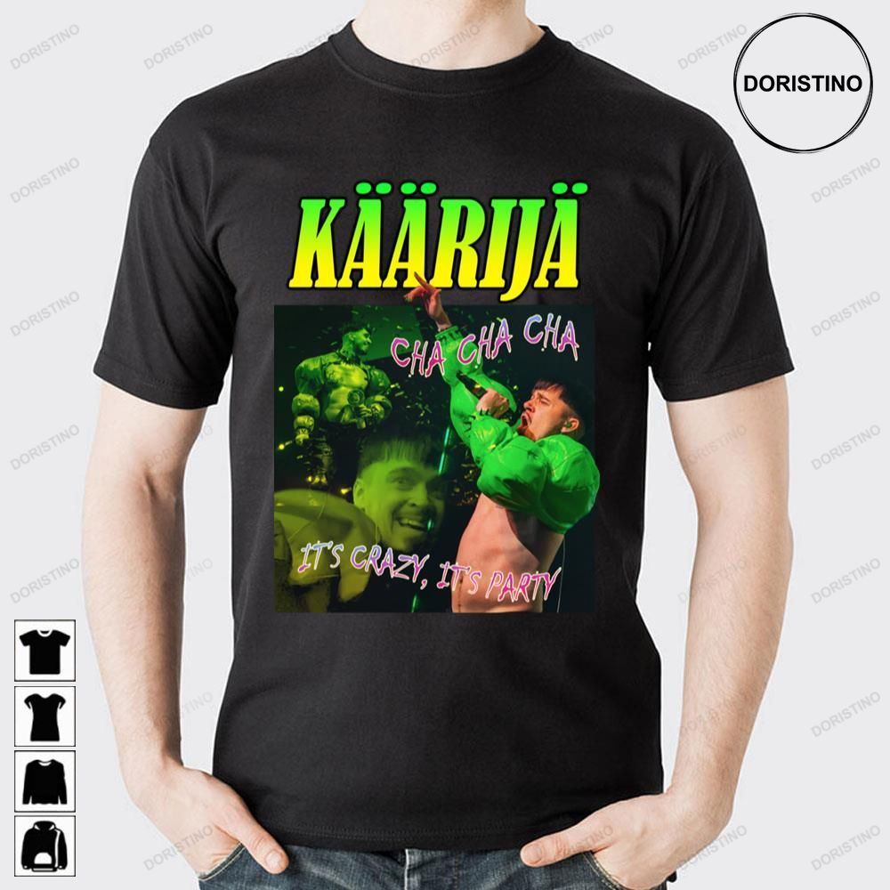 Käärijä Niinku Cha Cha Cha Esc 2023 Limited Edition T-shirts