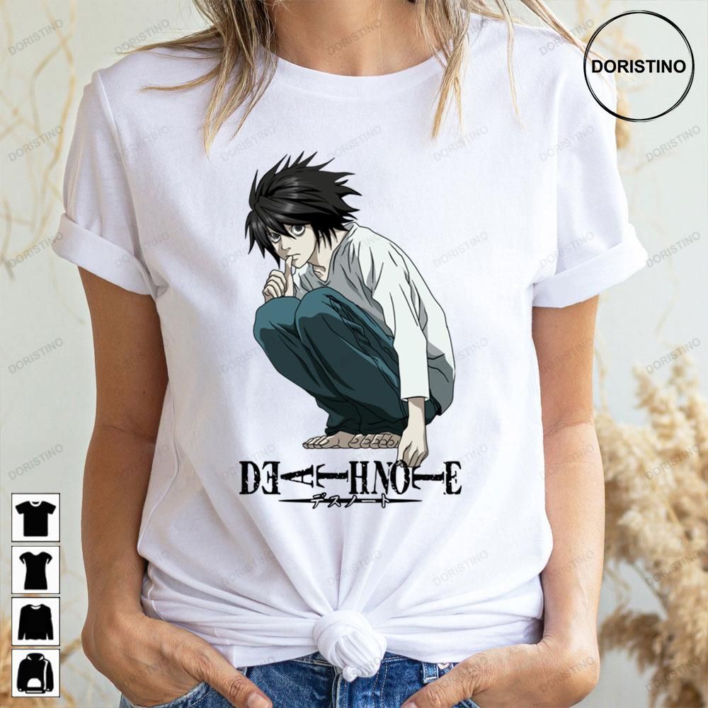 L Lawliet Death Note Awesome Shirts