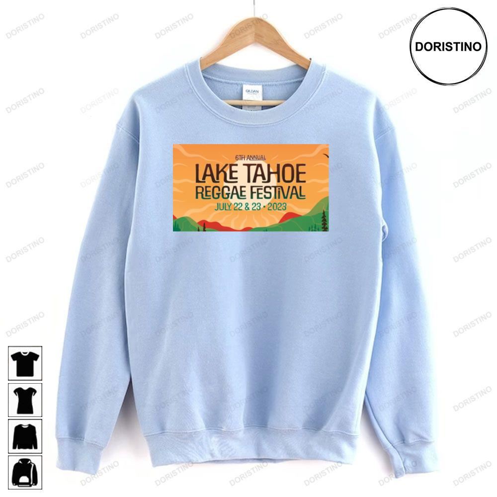 Lake Tahoe Reggae Festival July 2023 Limited Edition T-shirts