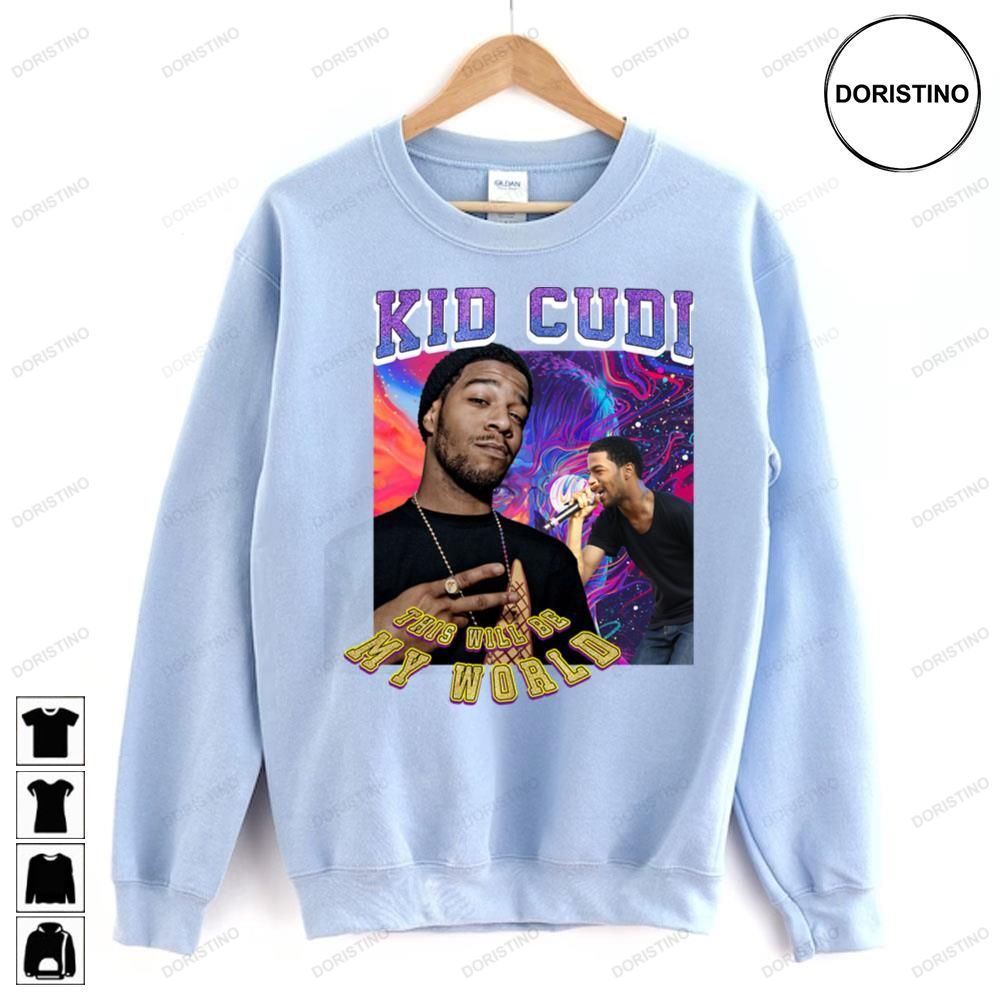 Lengend Of Rap Kid Cudi Limited Edition T-shirts