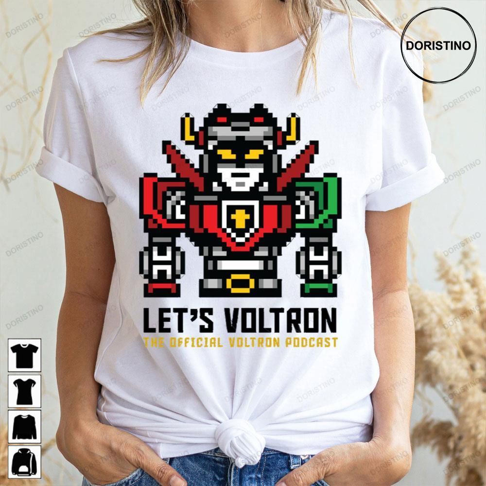 Let's Voltron Podcast Limited Edition T-shirts