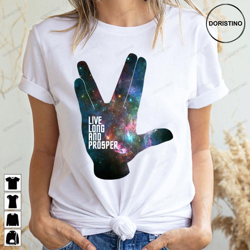 Live Long And Prosper Star Trek Awesome Shirts
