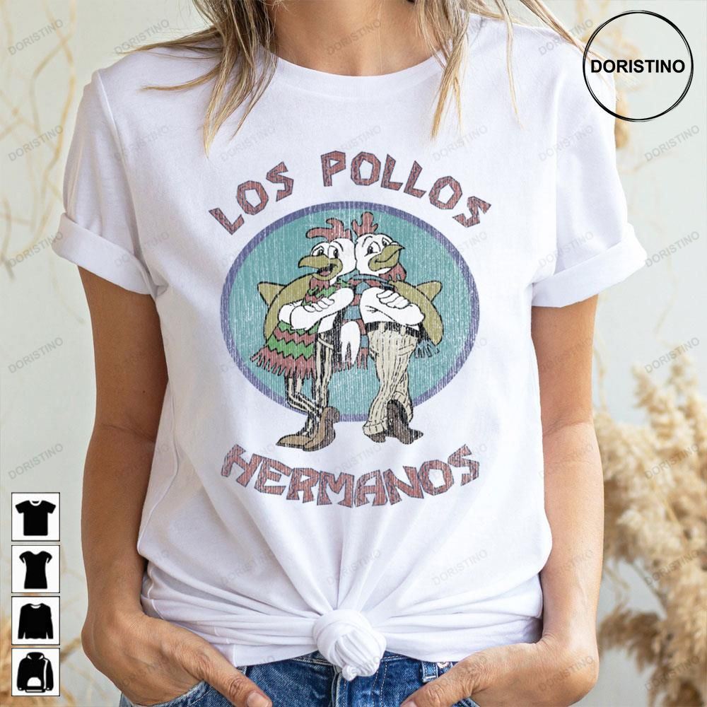 Los Pollos Hermanos Vintage Breaking Bad Limited Edition T-shirts