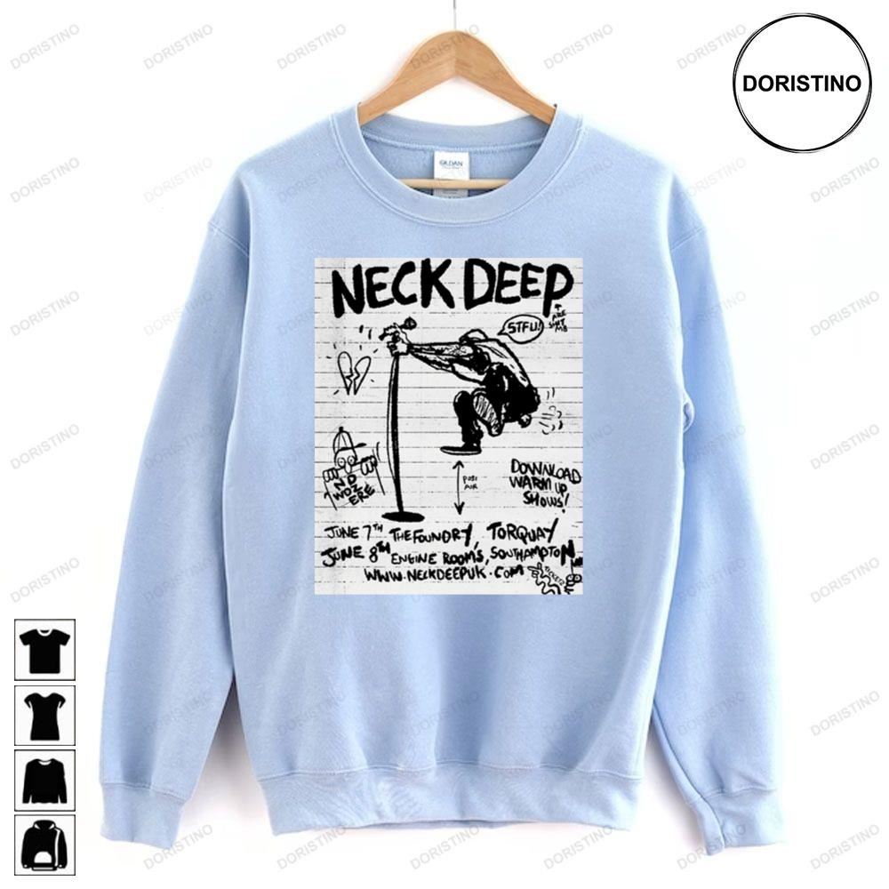 Neck Deep 2023 Tour Limited Edition T-shirts